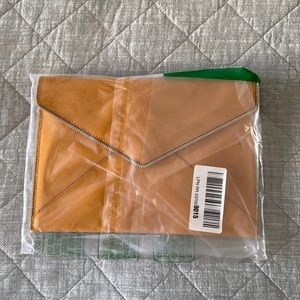 Rebecca Minkoff Leo clutch yellow